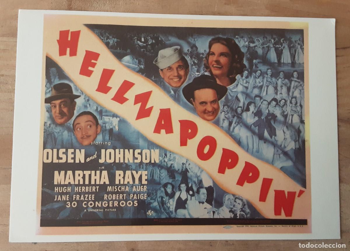 Cine: HELLZAPOPPIN' ( LOQUILANDIA) OLSEN AND JOHNSON, MARTHA RAYE.