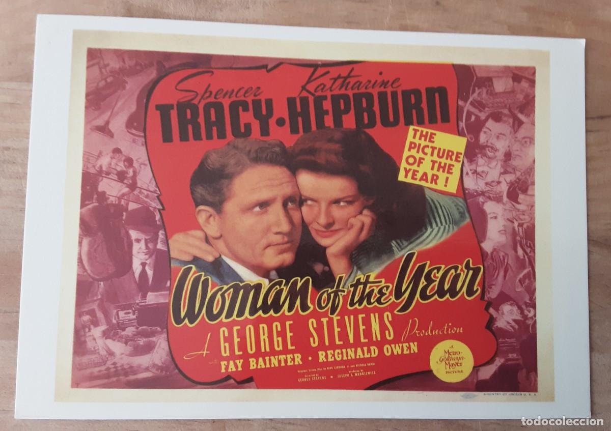 Cine: WOMAN OF THE YEAR ( LA MUJER DEL A&Ntilde;O)SPENCER TRACY, KATHARINE HEPBURN.