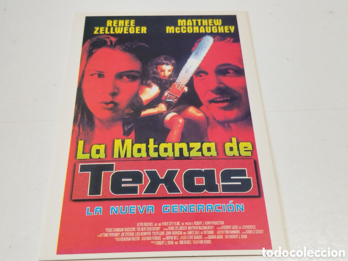 Cine: Postal Cine La Matanza de Texas