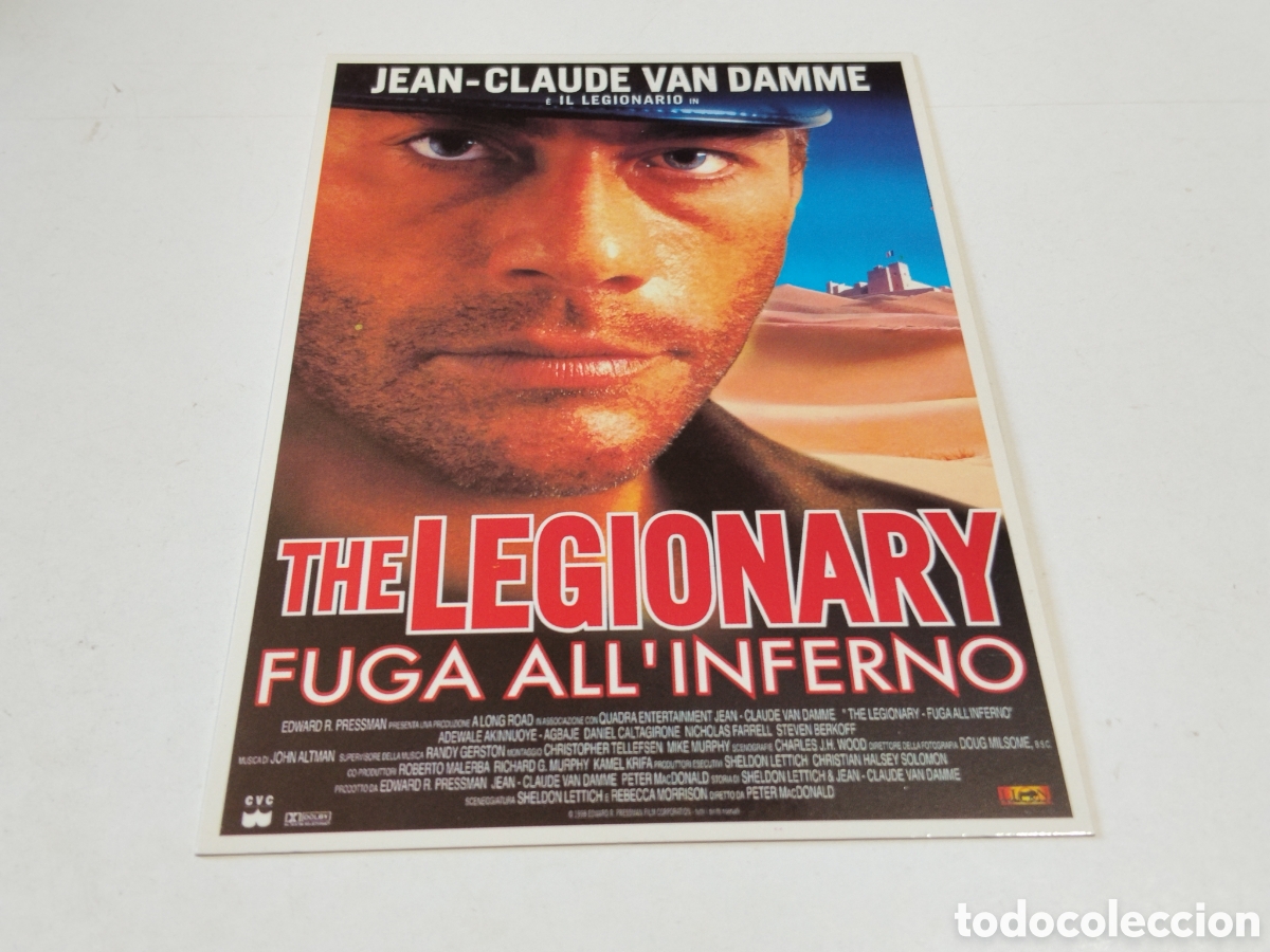 Cine: Postal Cine The Legionary , Fuga All'Inferno