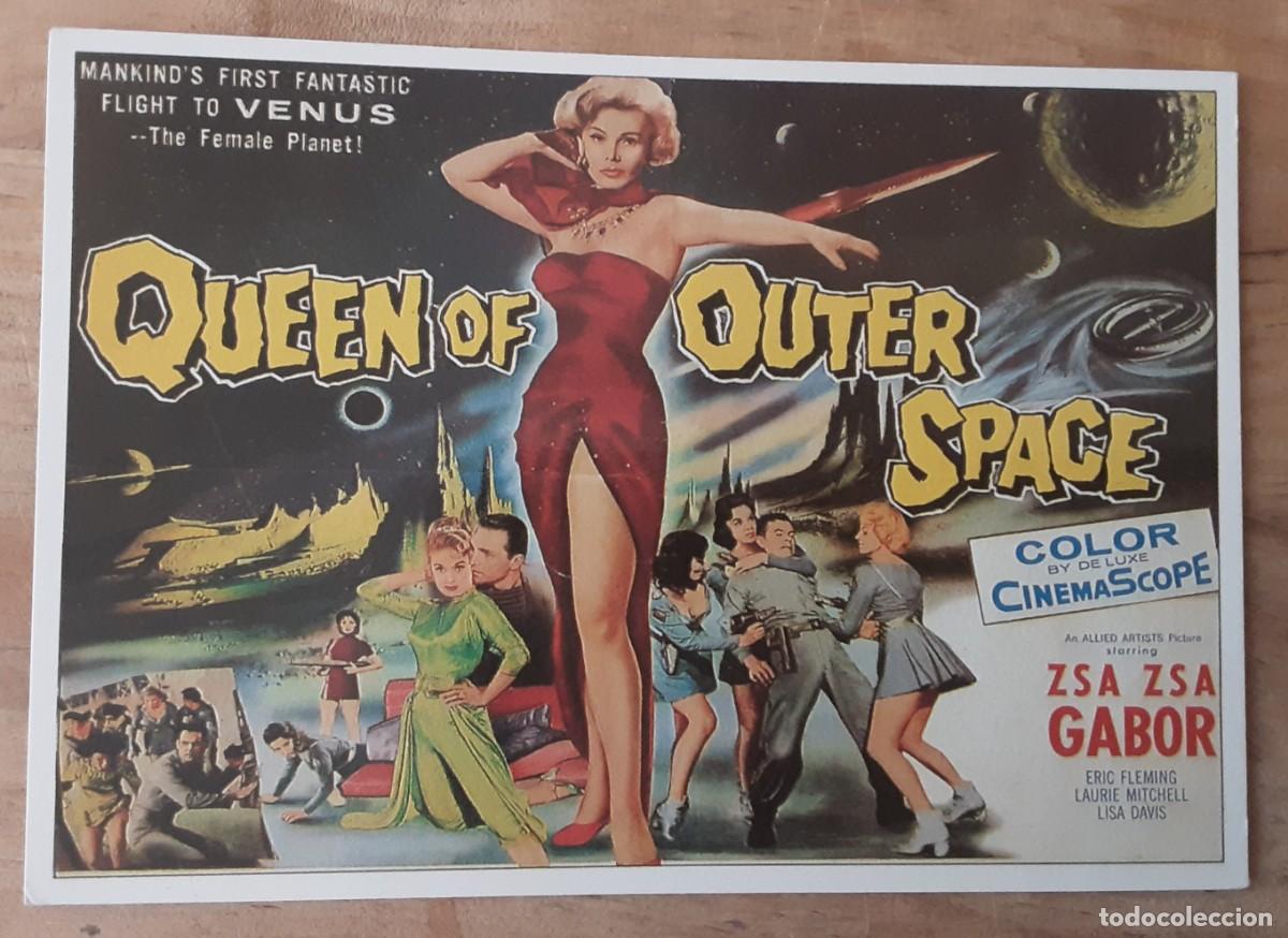 Cine: QUEEN OF OUTER SPACE( LA REINA DEL ESPACIO EXTERIOR) ZSA ZSA GABOR.