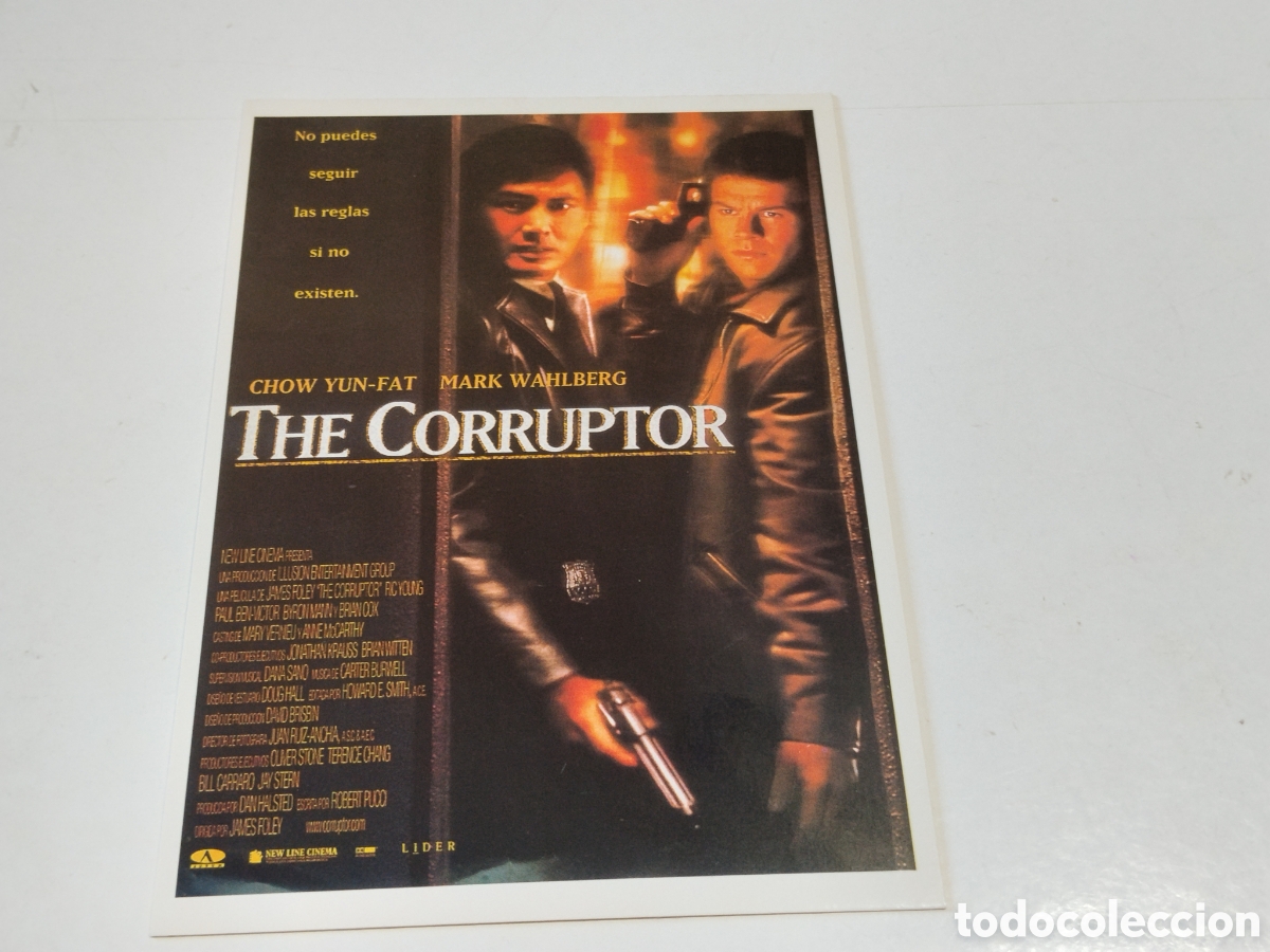 Cine: Postal Cine The Corruptor , Mark Wahlberg