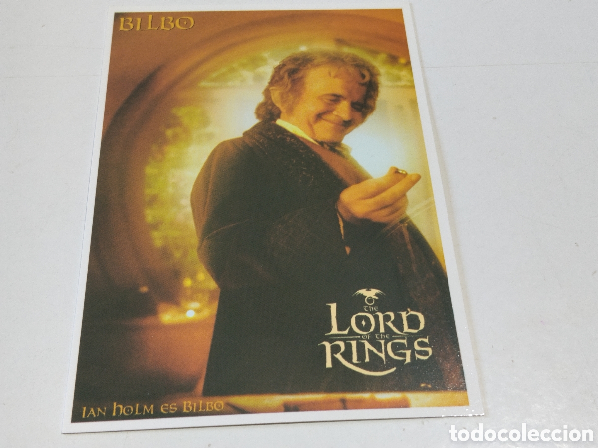 Cine: Postal de Cine The Lord of The Rings , Ian Holm Bilbo