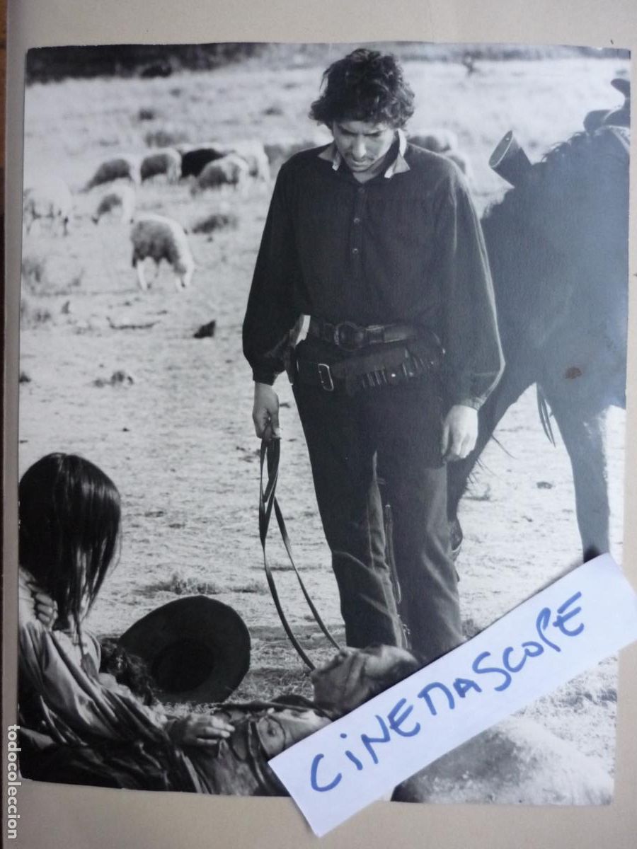 Cine: Pat Garrett y Billy el Ni&ntilde;o - foto original b/n - Sam Peckinpah Bob Dylan