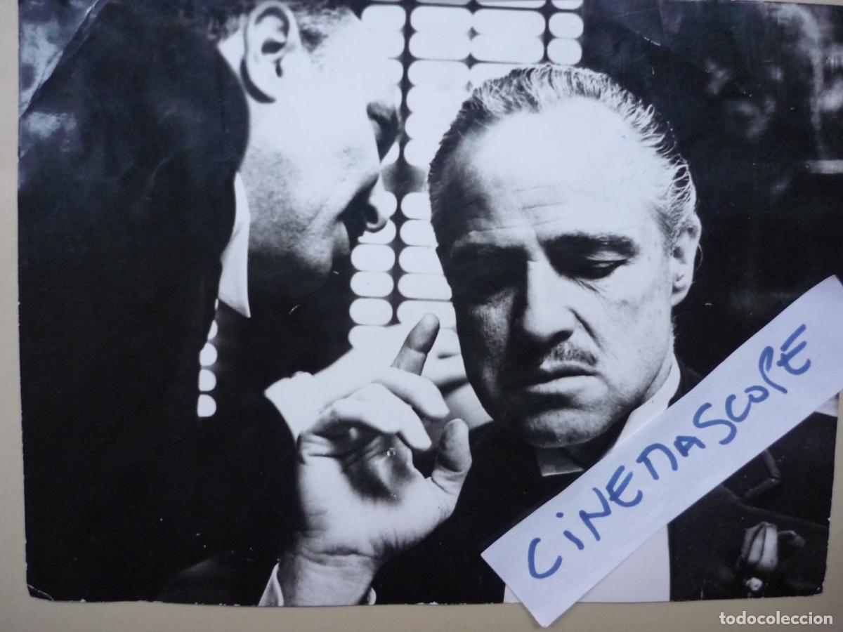 Cine: el padrino - foto original b/n - francis f. coppola marlon brando The Godfather