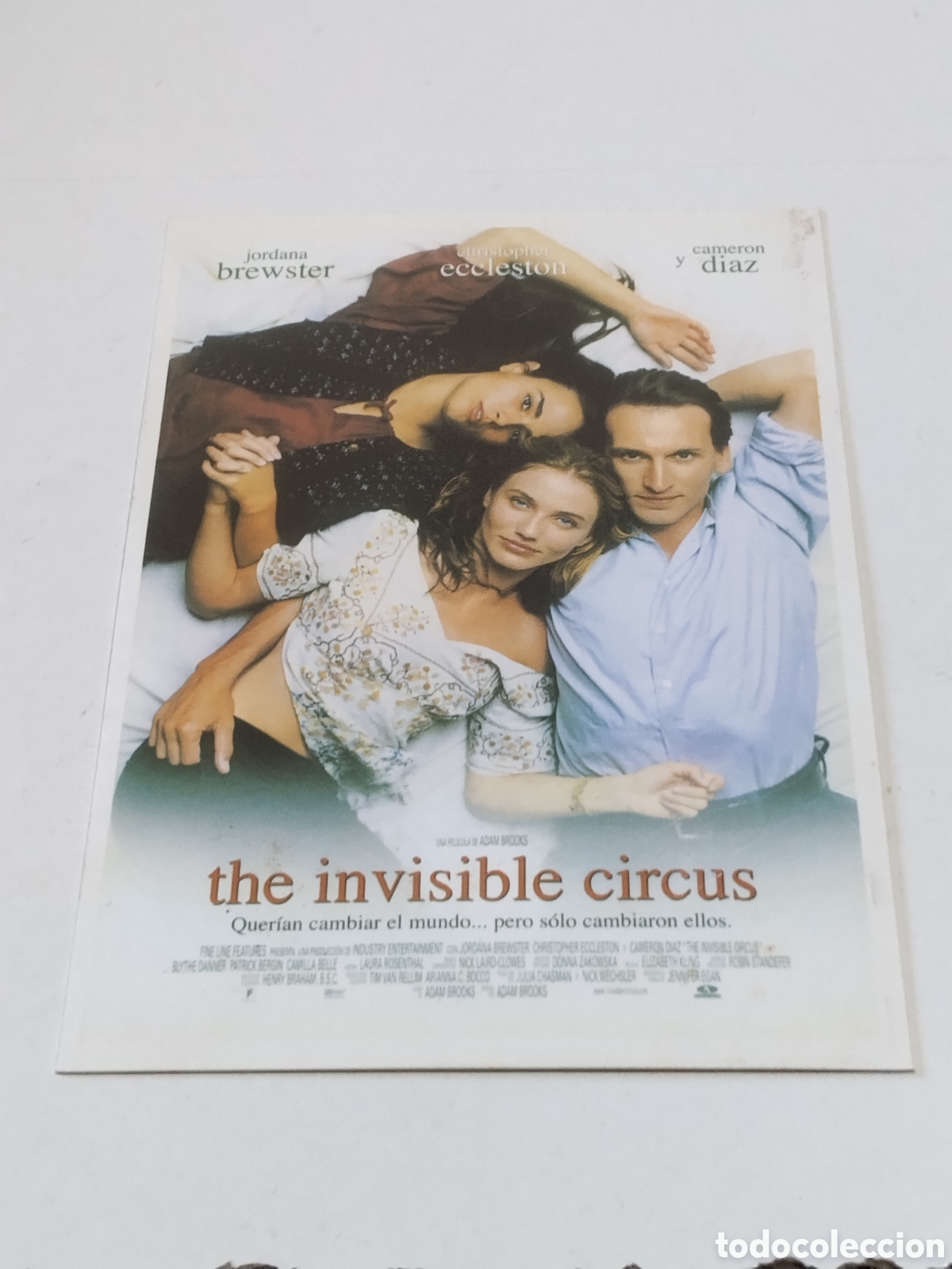 Cine: Postal Cine The invisible Circus de Adam Brooks