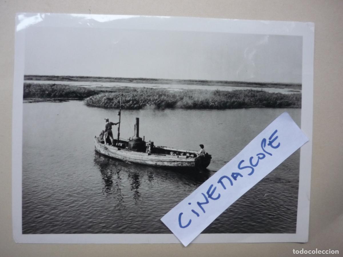 Cine: la reina de africa - foto original b/n - Humphrey Bogart Katharine Hepburn The African Queen