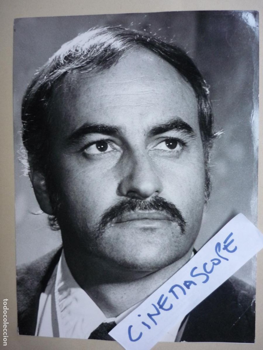 Cine: paul naschy jacinto molina - foto original b/n - actor cine espa&ntilde;ol