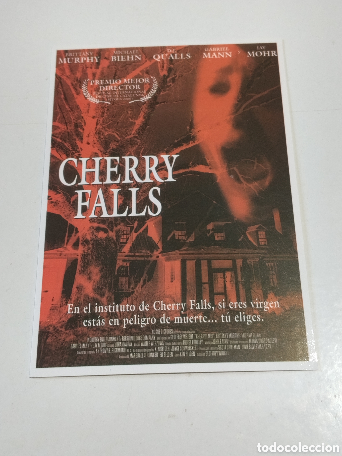 Cine: Postal Cine Cherry Falls
