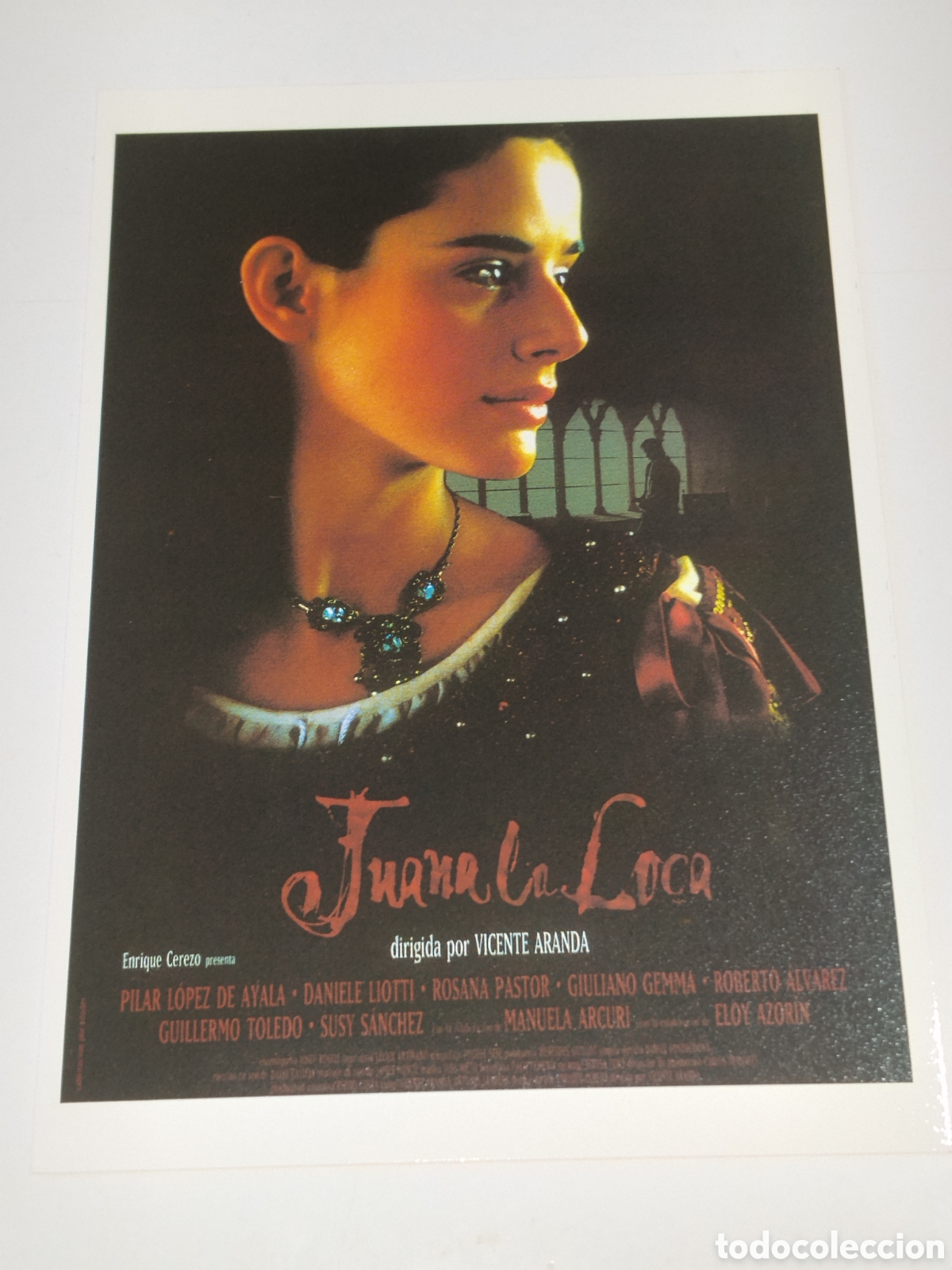 Cine: Postal Cine Juana la Loca de Vicente Aranda