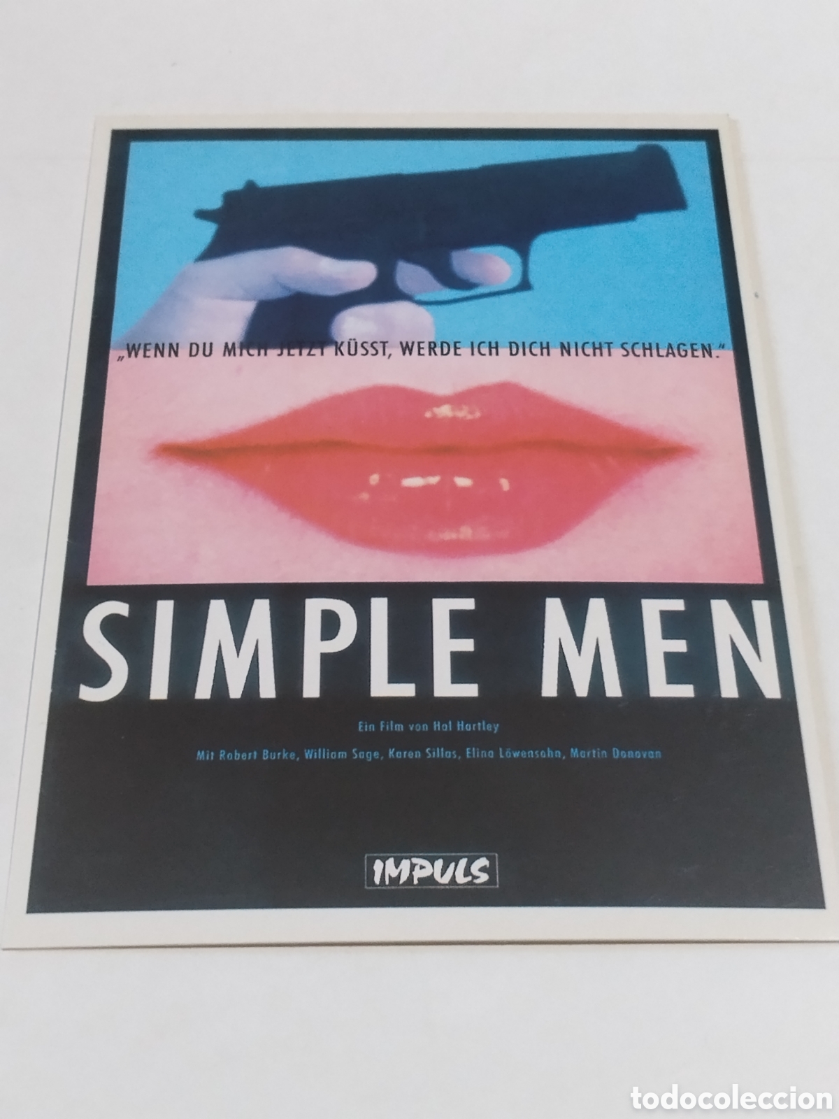 Cine: Postal Cine Simple Men de Hal Hartley