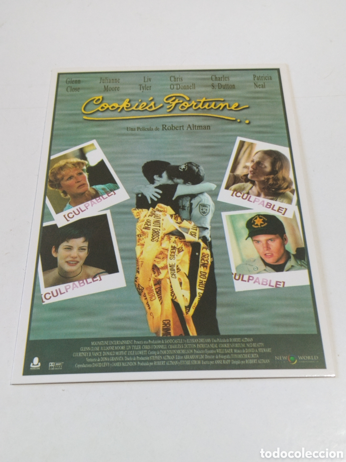 Cine: Postal Cine Cookies Fortune de Robert Altman