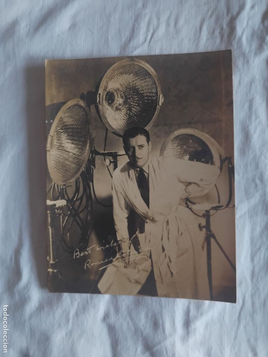 Kino: FOTO DE RONALD COLMAN. 18 X 23 CM