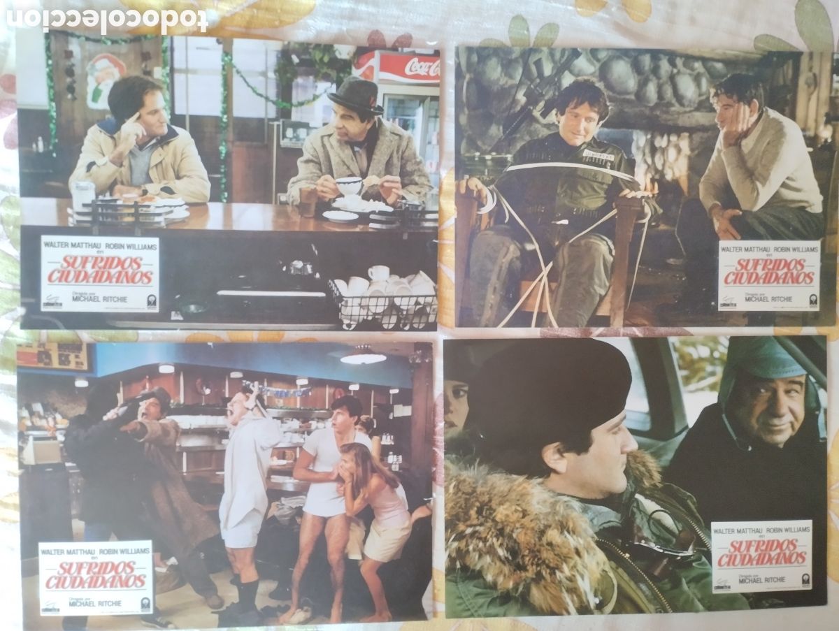Cine: 4 FOTOCROMOS - SUFRIDOS CIUDADANOS