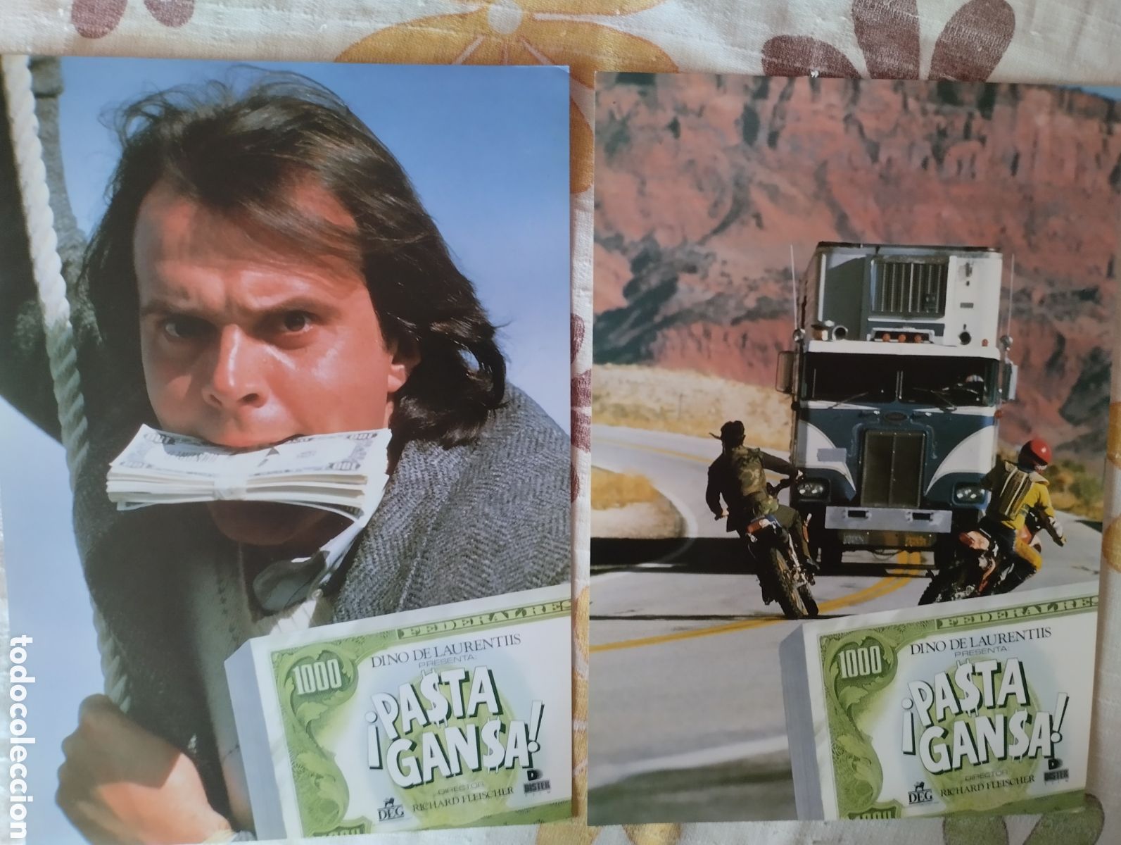 Cine: 8 FOTOCROMOS - PASTA GANSA