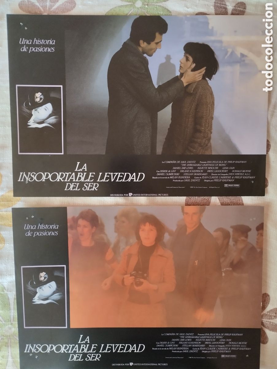 Cine: 6 FOTOCROMOS - LA INDOPORTABLE LEVEDAD DEL SER