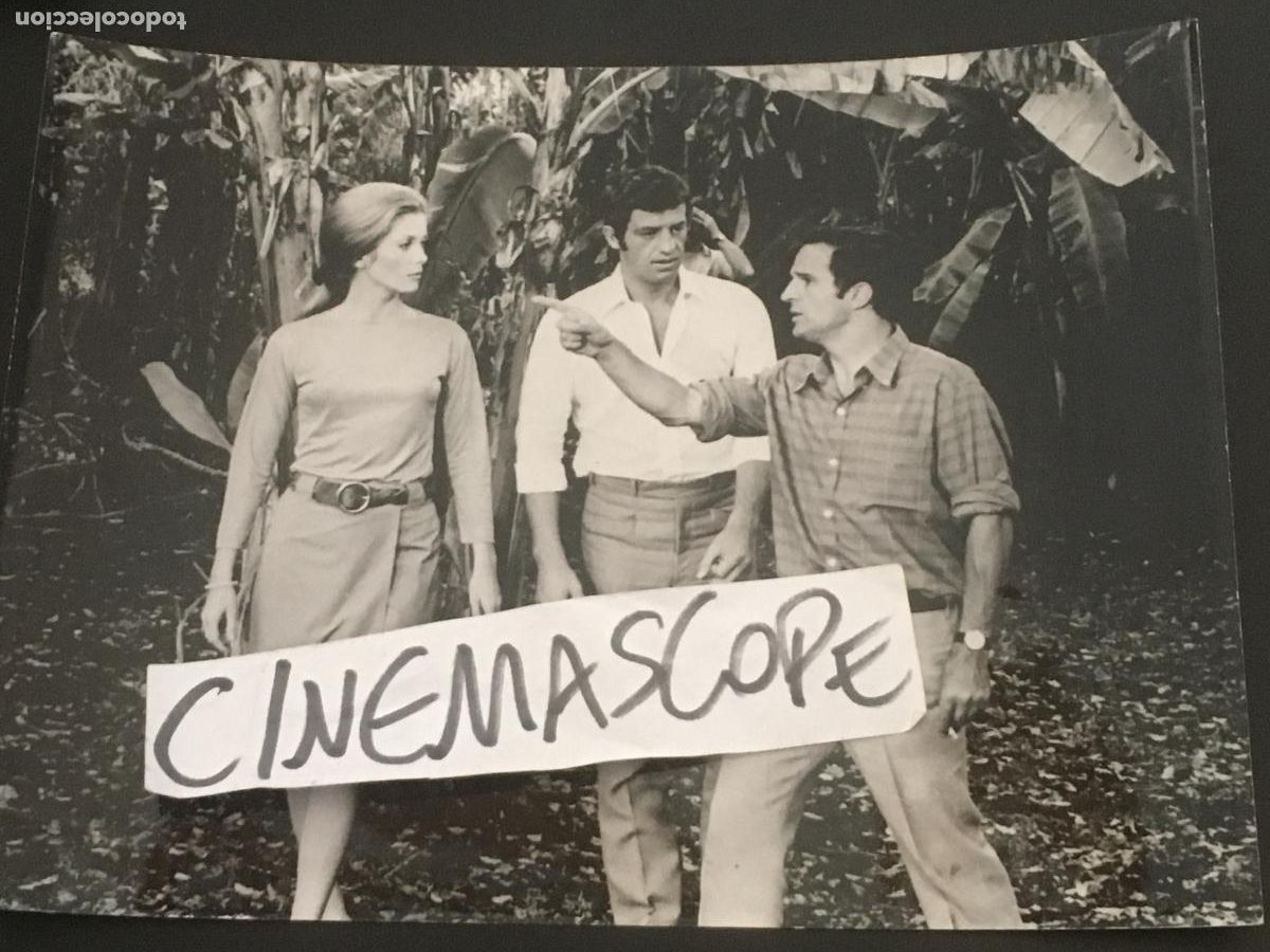 Kino: catherine deneuve jean paul belmondo fran&ccedil;ois truffaut sirena mississippi foto original antigua