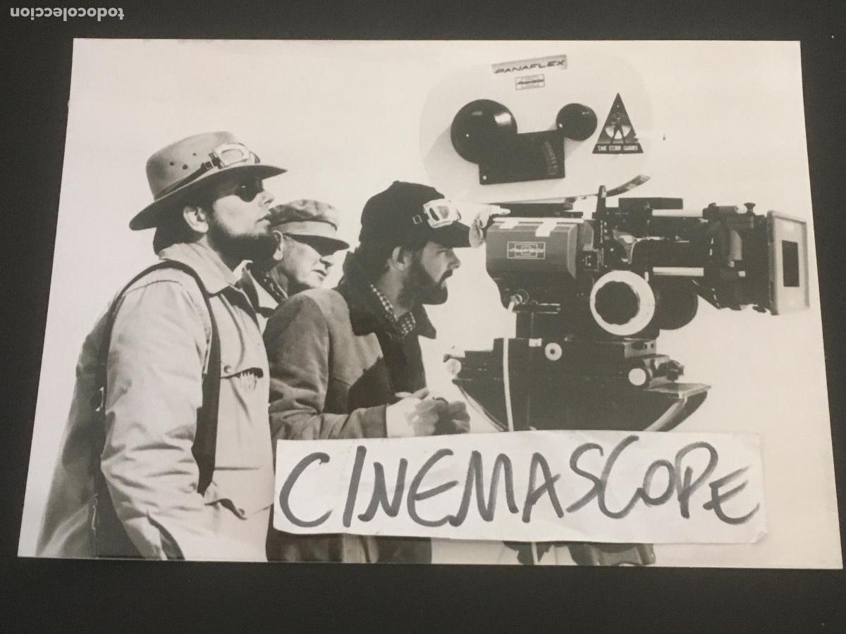 Cine: star wars la guerra de las galaxias george lucas rodaje foto original antigua