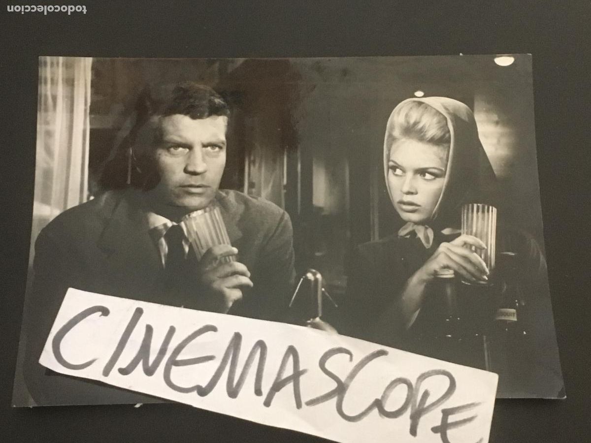 Cine: brigitte bardot foto original antigua