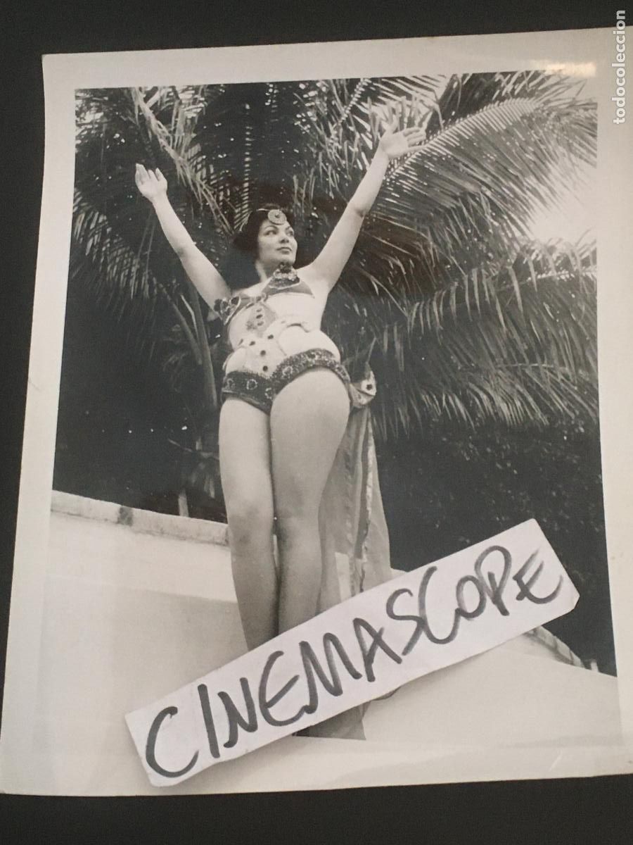 Cine: patricia actriz vedette cantante revista music hall foto original antigua