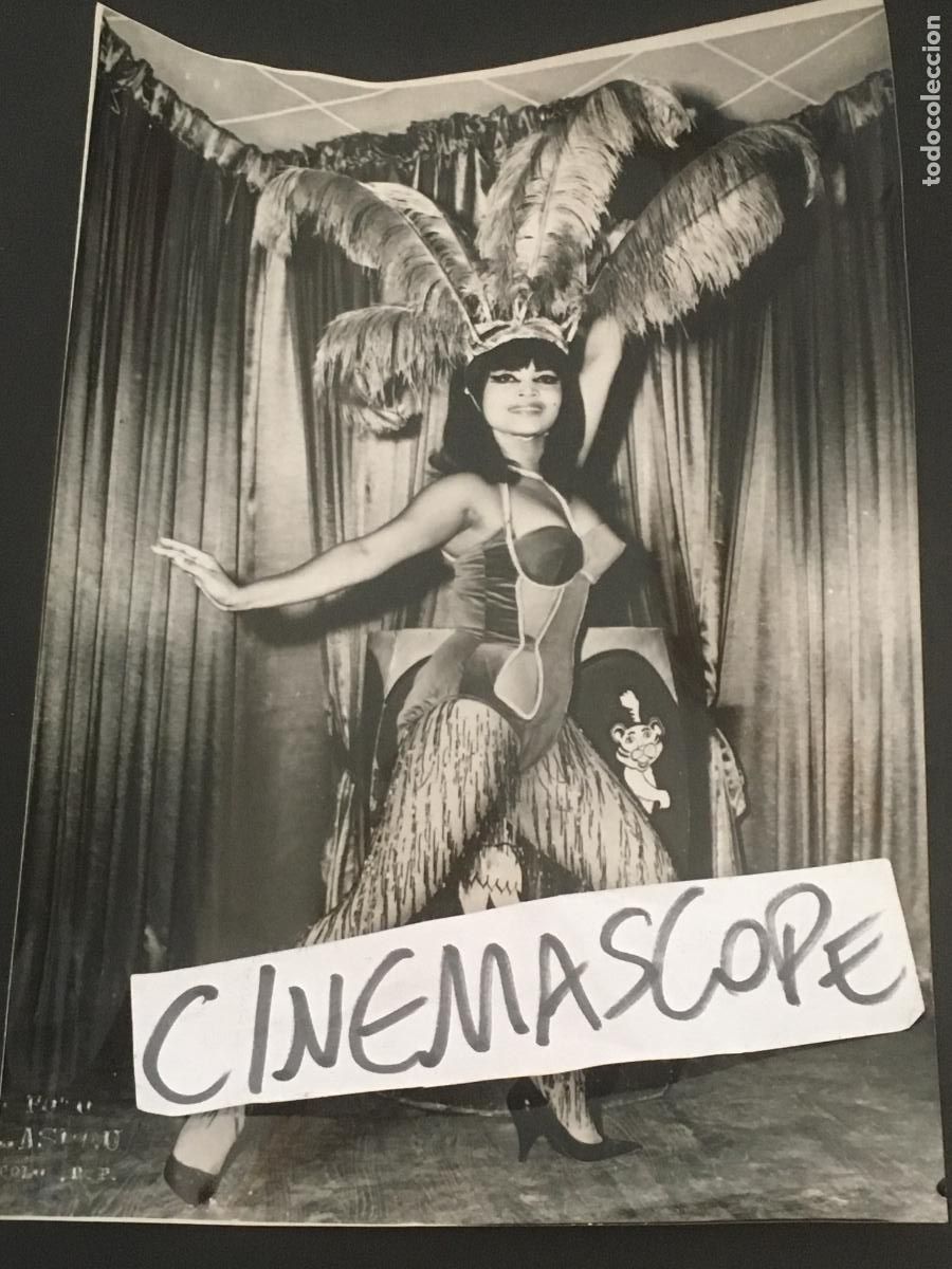 Cine: chelito actriz vedette cantante revista music hall foto original antigua