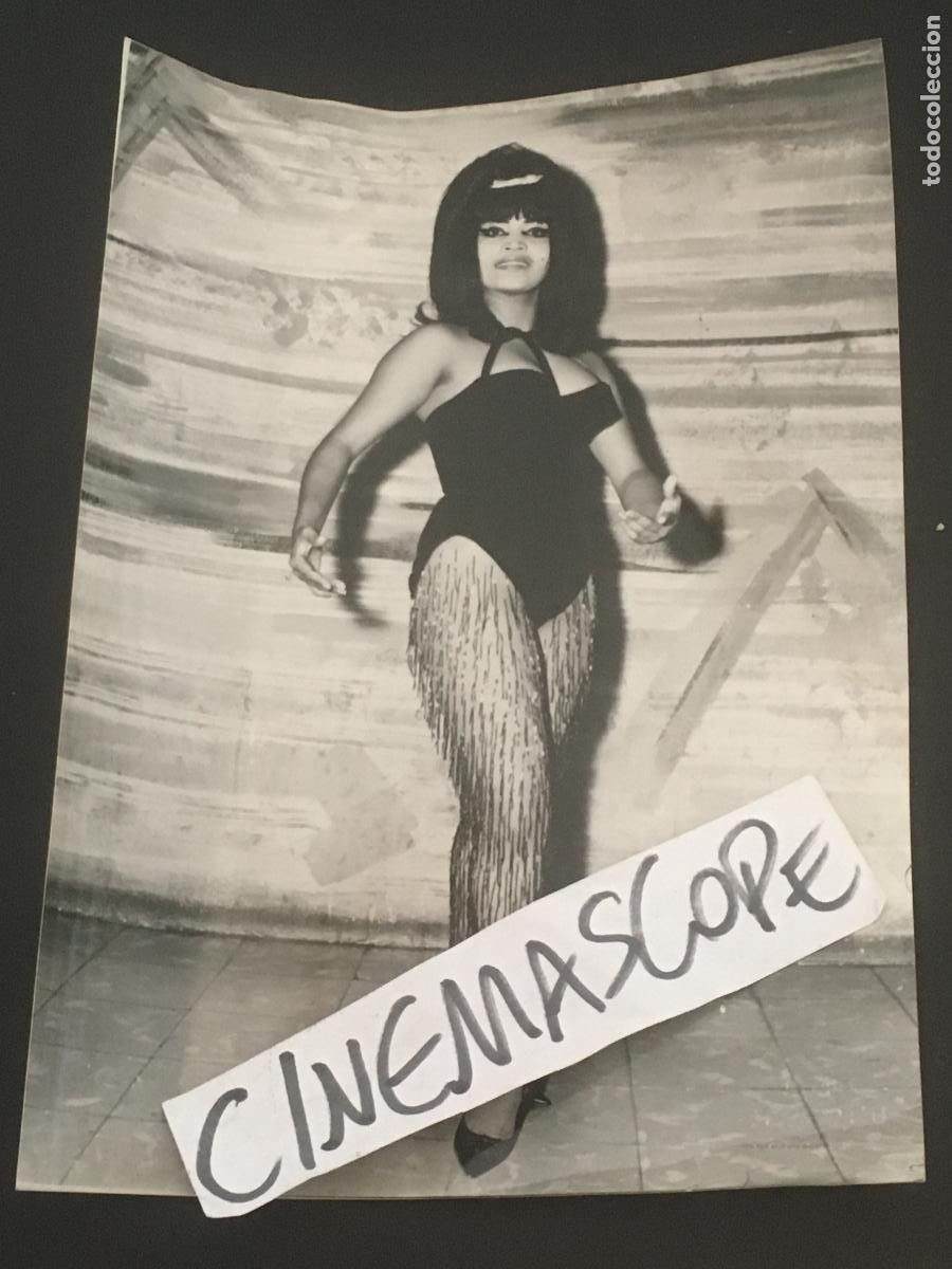 Cine: chelito actriz vedette cantante revista music hall foto original antigua