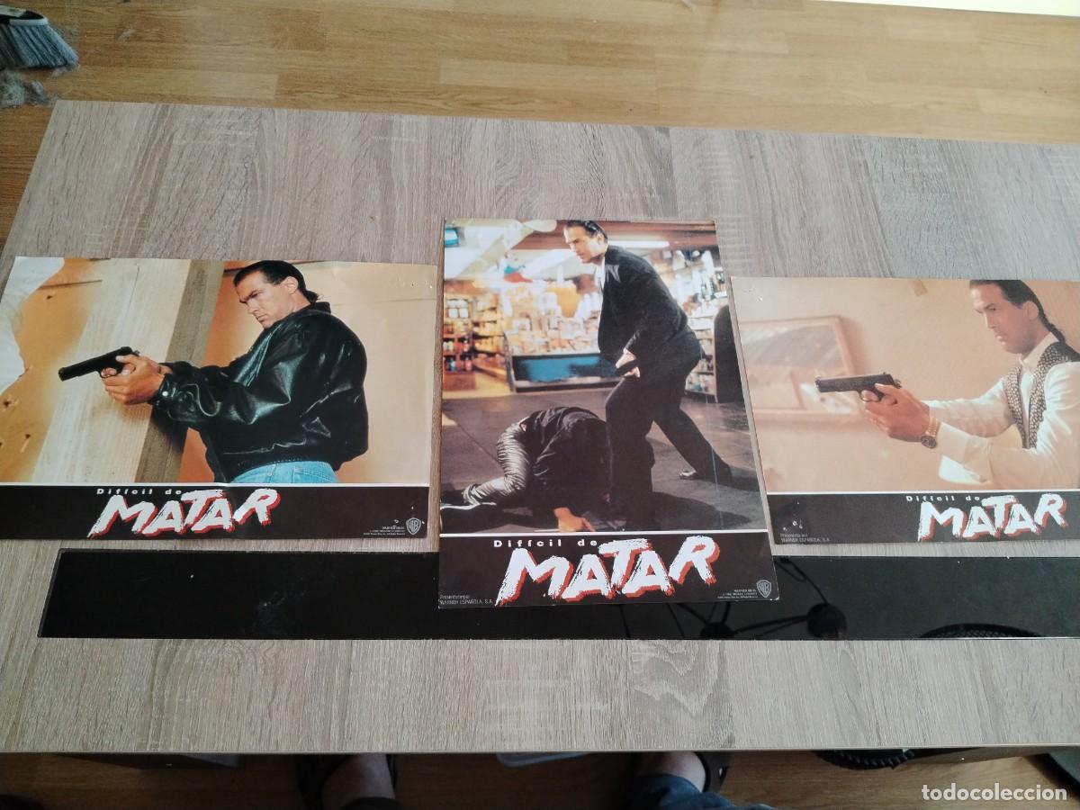 Cine: Dif&iacute;cil de matar- 3 fotocromos