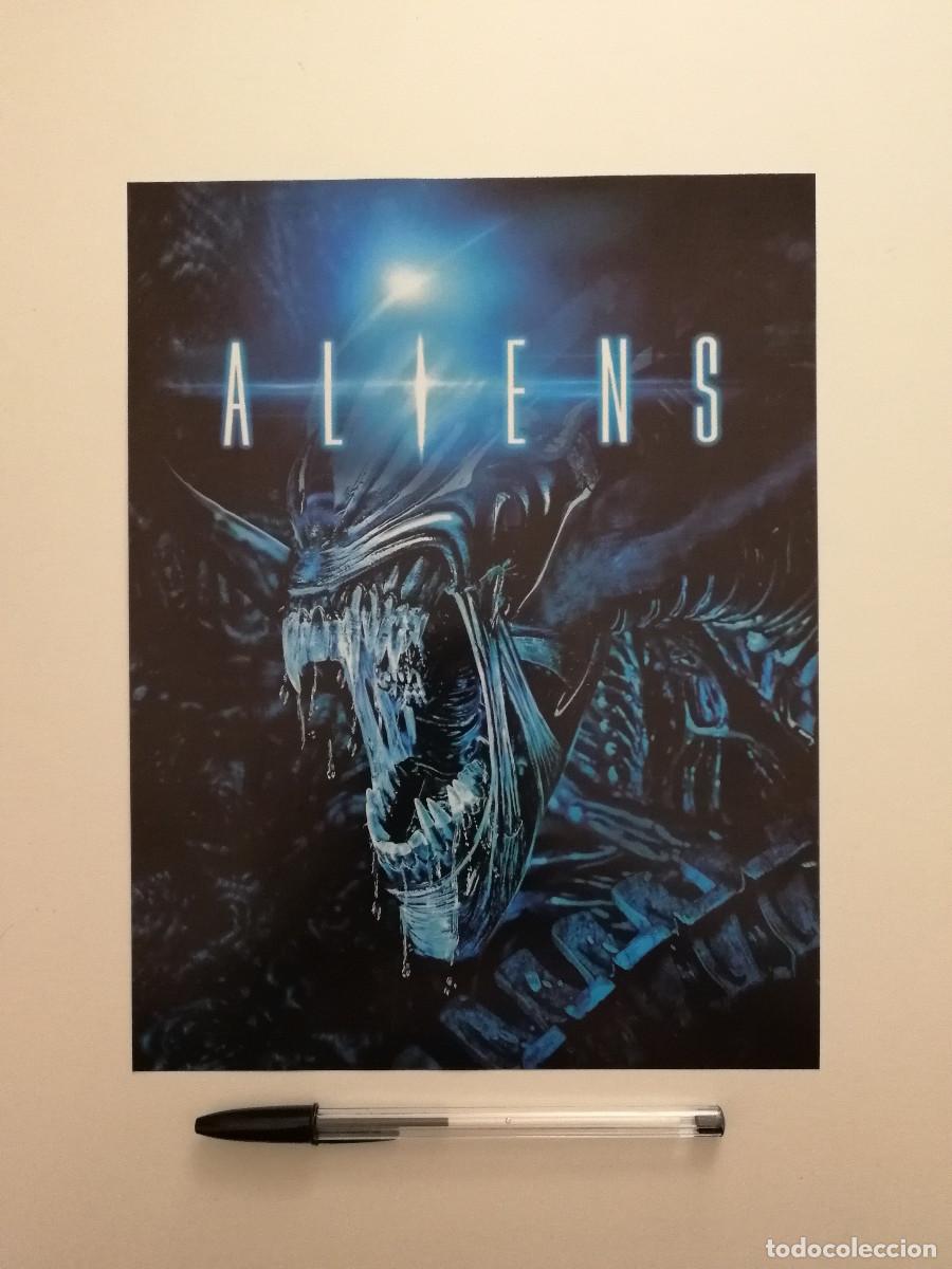 Cine: LAMINA ACARTONADA -20*25- ALIENS EL REGRESO - JAMES CAMERON - CIENCIA FICCION - ALIEN