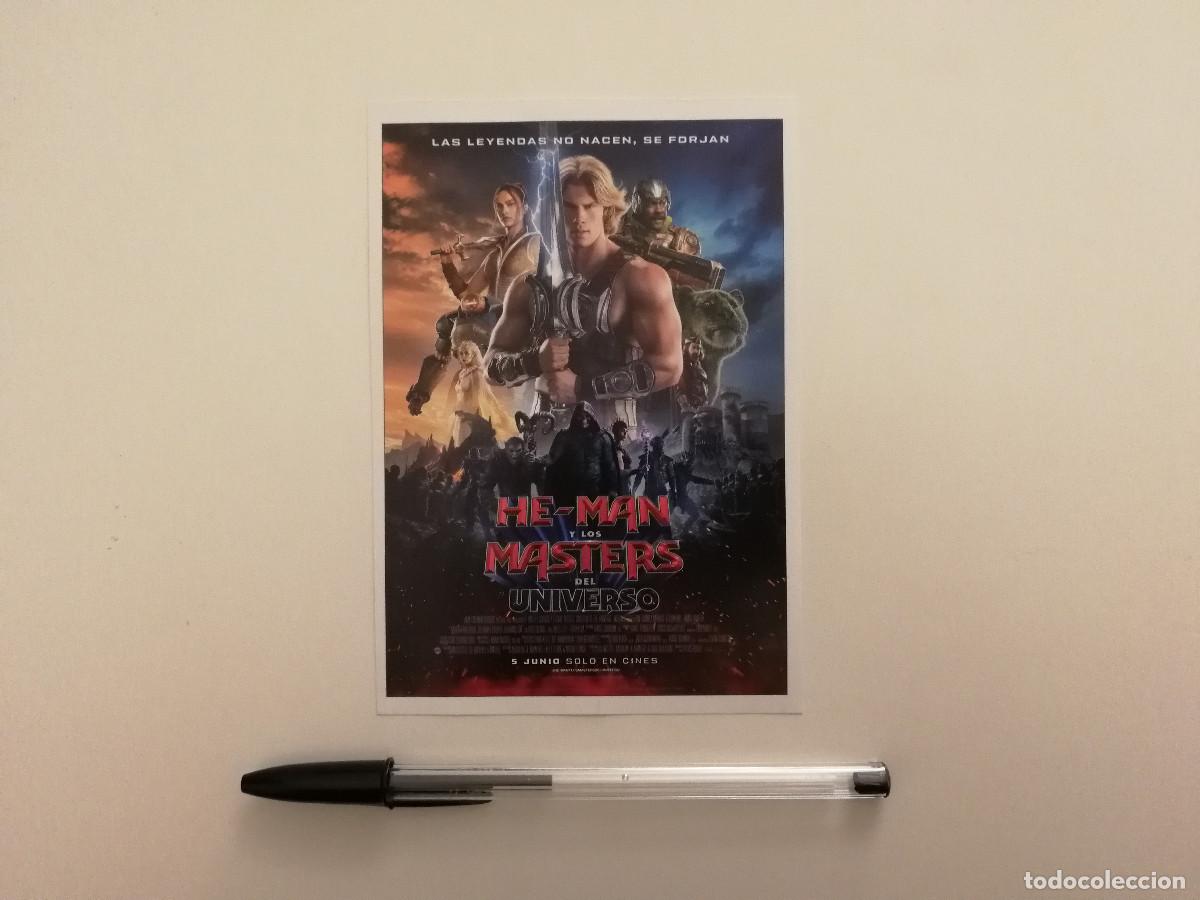 Cine: FICHA COLECCIONABLE -10*15- He-Man y los Masters del universo - Travis Knight - MOTU