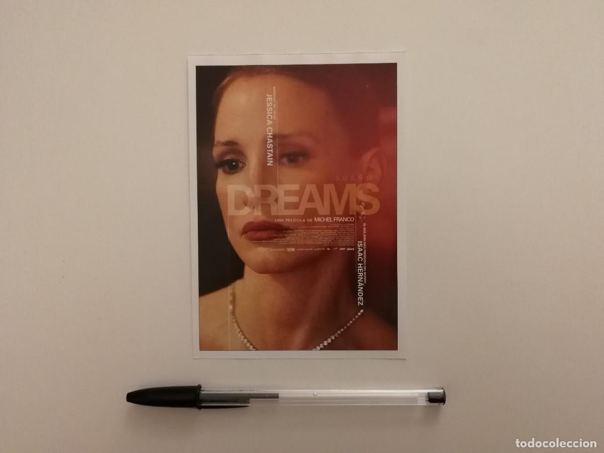 Cine: FICHA COLECCIONABLE -10*15- DREAMS - JESSICA CHASTAIN