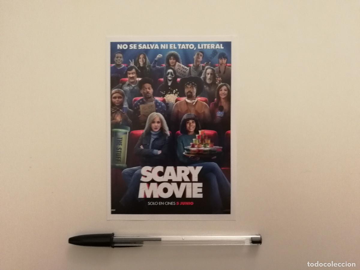Cine: FICHA COLECCIONABLE -10*15- SCARY MOVIE 2026 - TERROR COMEDIA