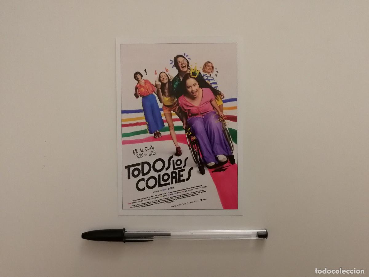 Cine: FICHA COLECCIONABLE -10*15- TODOS LOS COLORES - Beatriz de Silva