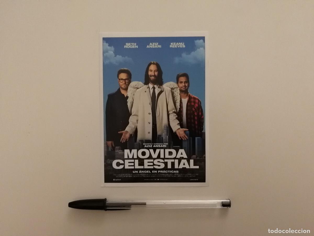 Cine: FICHA COLECCIONABLE -10*15- MOVIDA CELESTIAL - KEANU REEVES