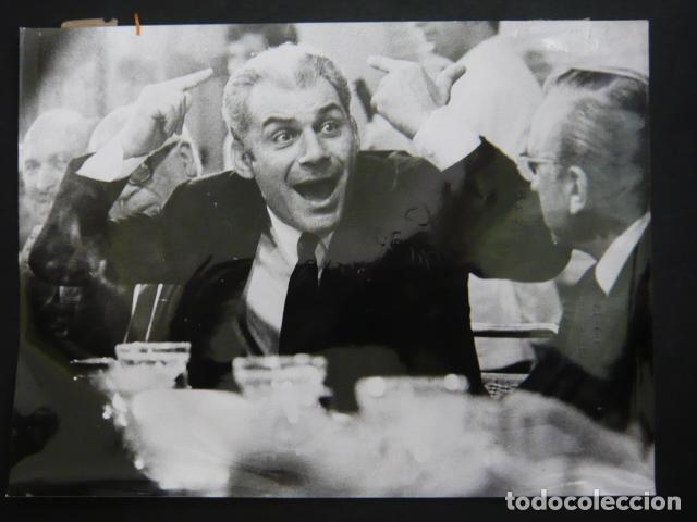 Cinema: EL CASO MATTEI UNA ESCENA DE LA PELICULA ANTIGUA FOTOGRAFIA 18 X 24 CM