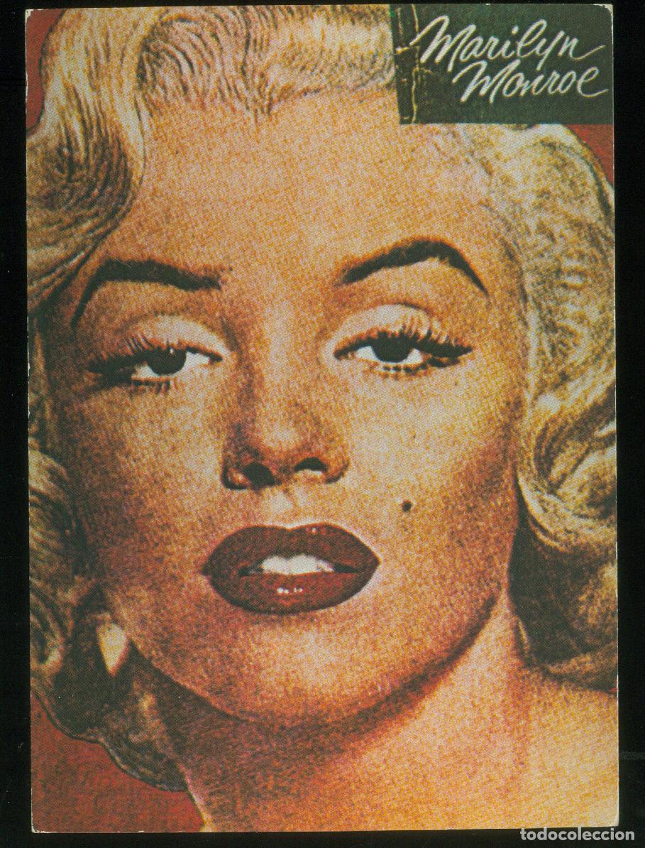 Cine: MARILYN MONROE POSTAL ORIGINAL DE FRANCIA POR R. SLOCOMBE