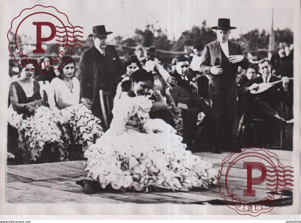 Cine: MADRID ESPAGNE CONGRES INTERNATIONAL DE CHIRURGIE ESPAGNE A SEVILLE CUADRO FLAMENCO 18*13CM TOREAD