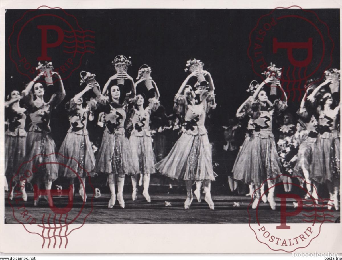 Cine: BALLET THEATRE KIROV DE LENINGRAD RUSSE RUSSIA A PARIS URSS LE BALLETS 24*18CM DANCE DANSEUSE DANS
