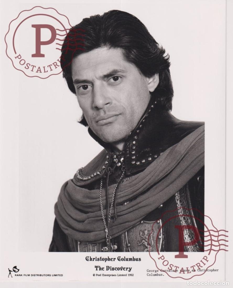 Cine: CHRISTOPHER COLUMBUS. THE DISCOVERY. GEORGE CORRAFACE. CINE CINEMA. ACTOR ACTRIZ. ACTRESS. +-24x18C