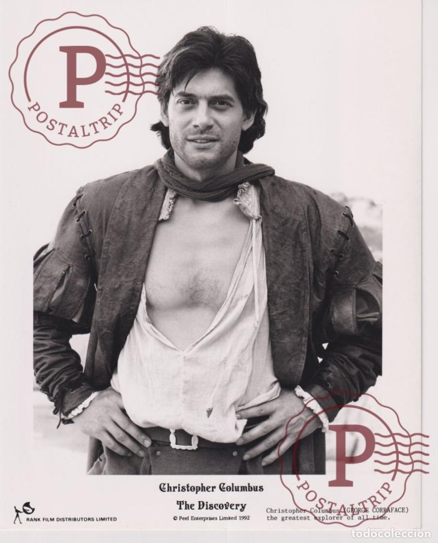 Cine: CHRISTOPHER COLUMBUS. THE DISCOVERY. GEORGE CORRAFACE. CINE CINEMA. ACTOR ACTRIZ. ACTRESS. +-24x18C