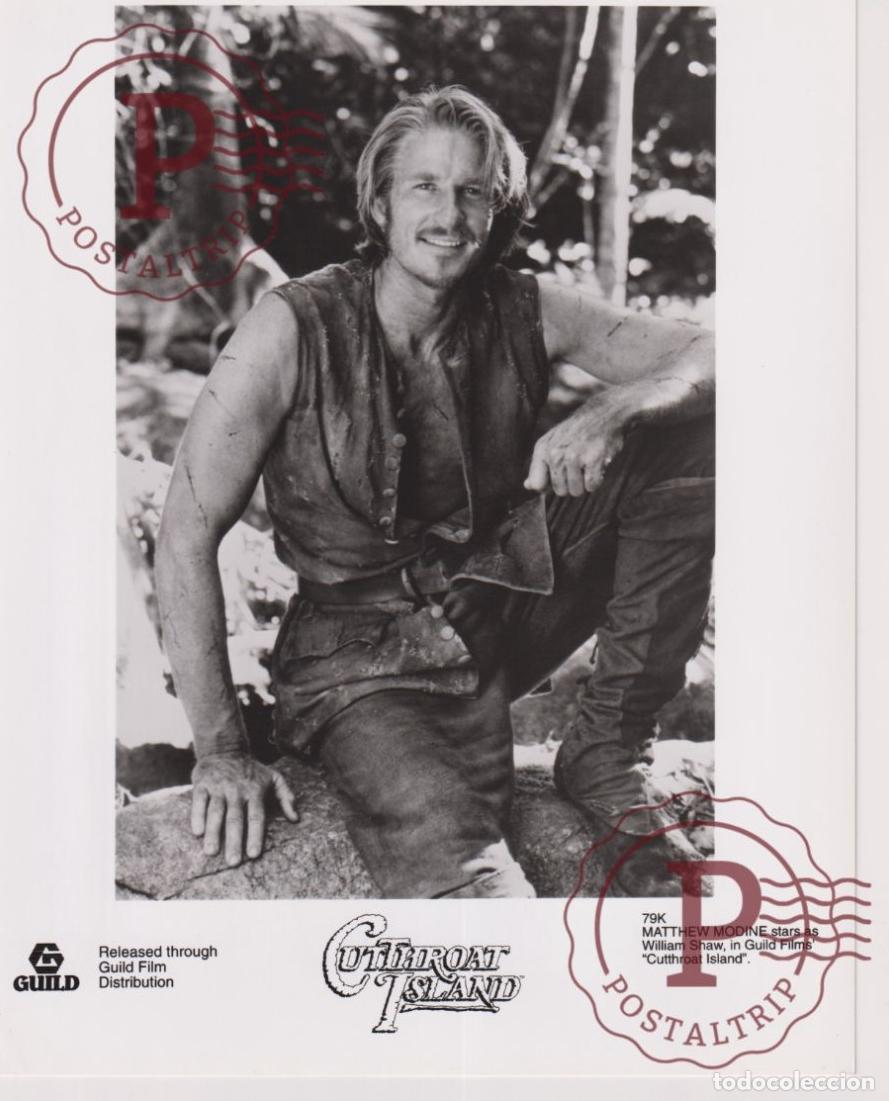 Cine: CUTTHROAT ISLAND. MATTHEW MODINE. CINE CINEMA. ACTOR ACTRIZ. ACTRESS. +-24x18CM
