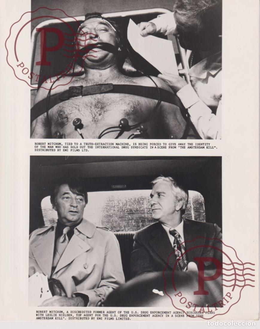 Cinema: THE AMSTERDAM KILL. CINE CINEMA. ACTOR ACTRESS ACTRIZ +-23.5x17.5CM