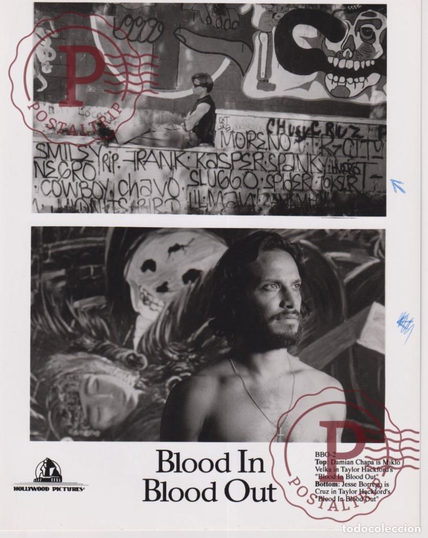 Cine: BLOOD IN BLOOD OUT. CINE CINEMA. ACTOR ACTRESS ACTRIZ. 25.5X20CM