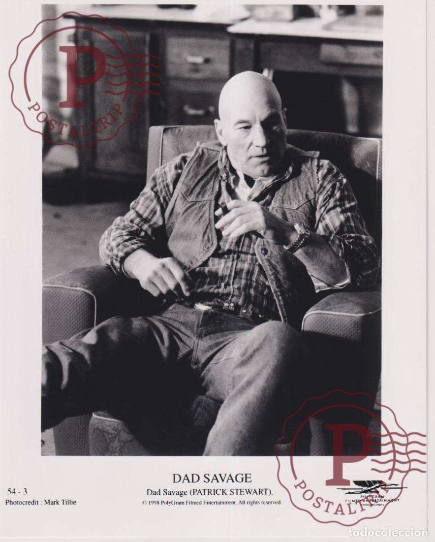 Cine: DAD SAVAGE. PATRICK STEWART. CINE CINEMA. ACTOR ACTRESS. PHOTO FOTO +-25X20CM