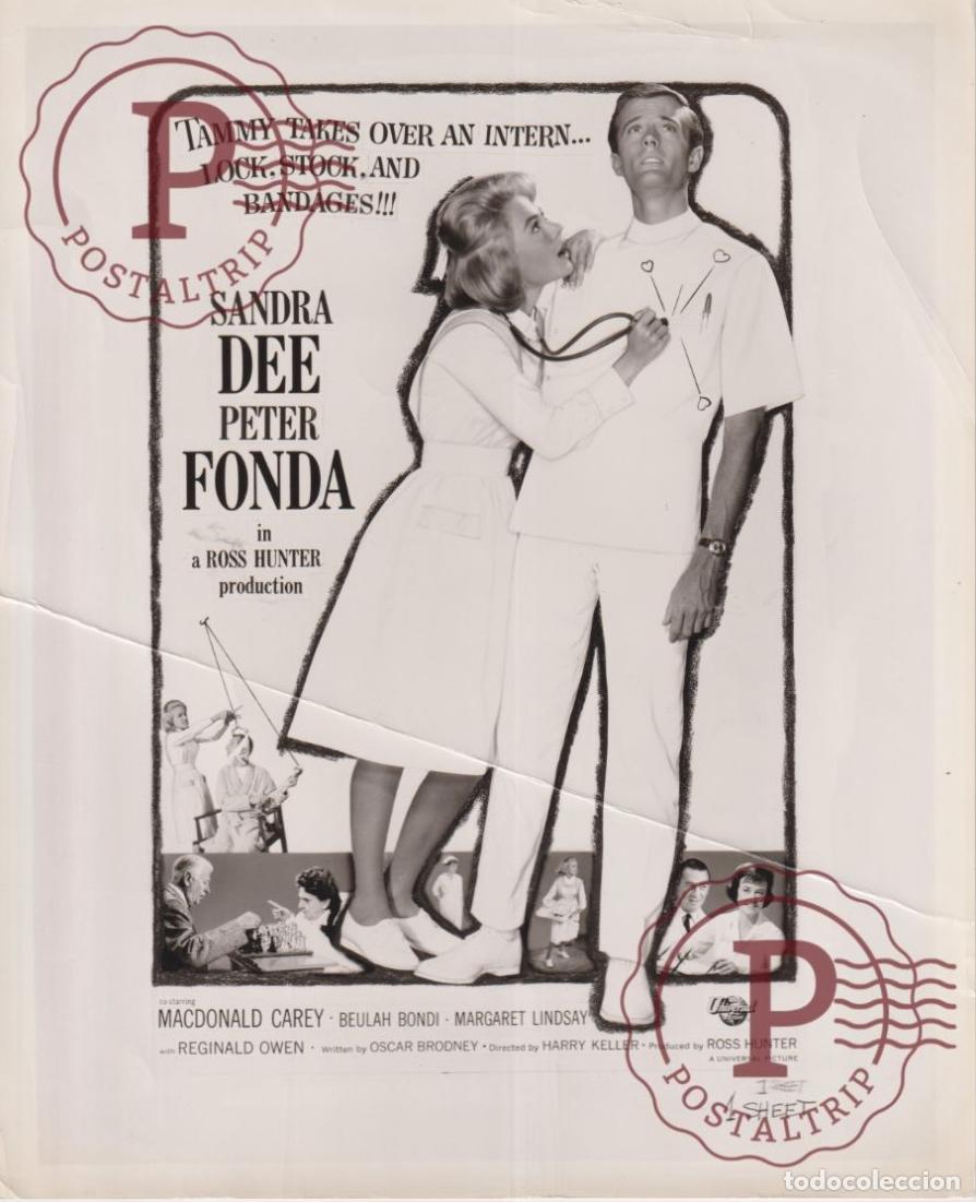 Cine: TAMMY AND THE DOCTOR. SANDRA DEE PETER FONDA. DOBLADA. CRACK. ACTRIZ CINEMA. CINE. PHOTO FOTO +-25.5