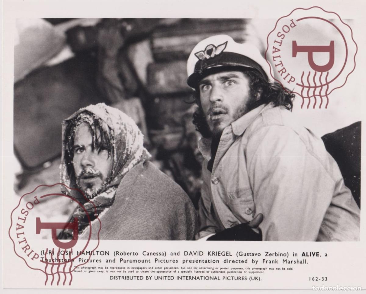 Cine: ALIVE.. VIVEN. CINE CINEMA. ACTOR ACTRESS. ACTRIZ. PHOTO FOTO +-24X18CM