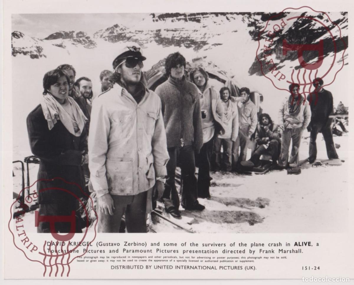 Cine: ALIVE.. VIVEN. CINE CINEMA. ACTOR ACTRESS. ACTRIZ. PHOTO FOTO +-24X18CM