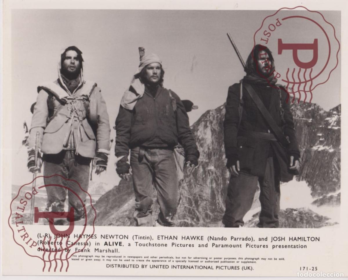 Cine: ALIVE.. VIVEN. CINE CINEMA. ACTOR ACTRESS. ACTRIZ. PHOTO FOTO +-24X18CM