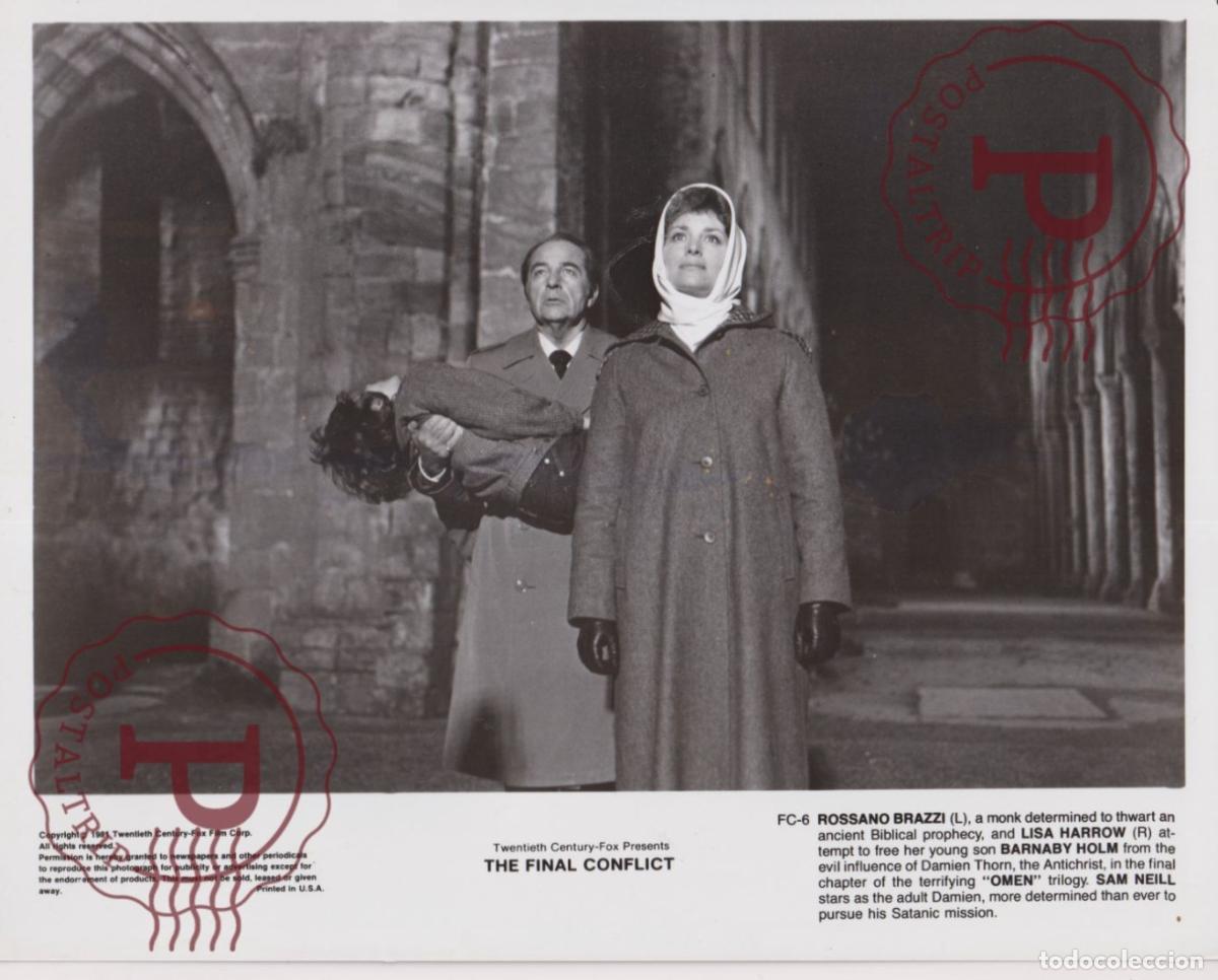 Cine: THE FINAL CONFLICT. CINE CINEMA. ACTOR ACTRESS. ACTRIZ. PHOTO FOTO +-24X18CM