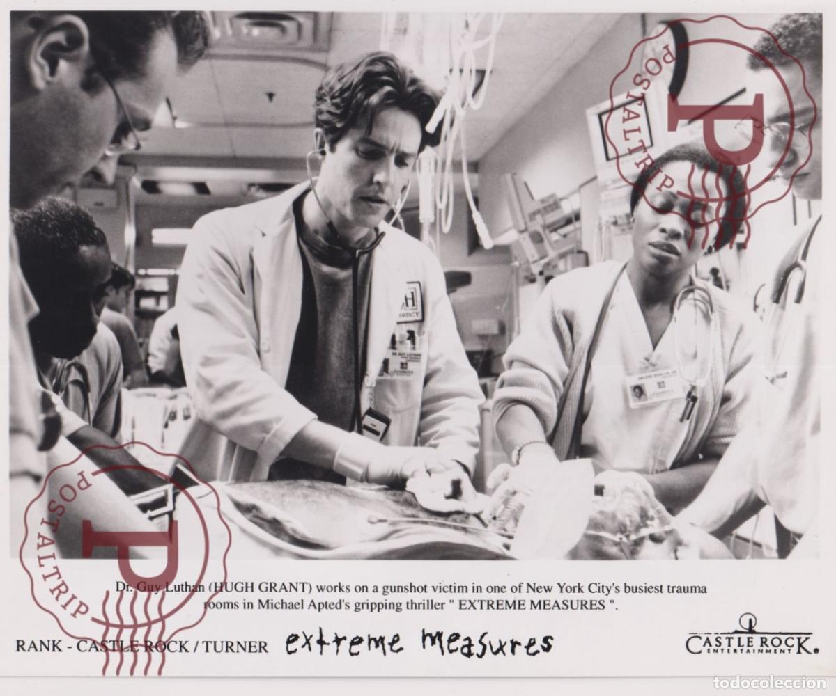 Cine: EXTREME MEASURES. HUGH GRANT. CINE CINEMA. ACTOR ACTRESS. ACTRIZ. PHOTO FOTO +-25.5X20.5CM