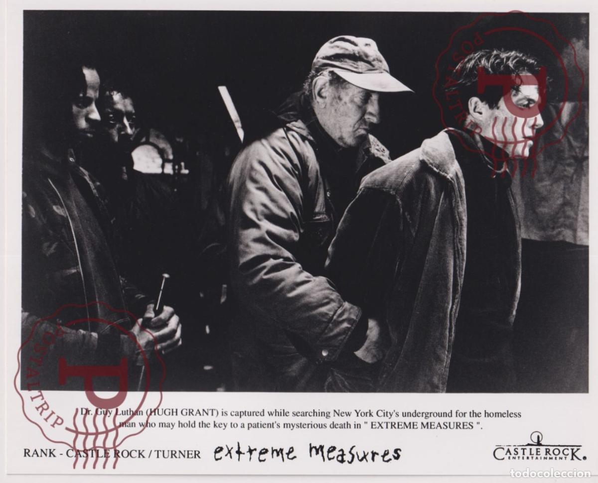 Cine: EXTREME MEASURES. HUGH GRANT. CINE CINEMA. ACTOR ACTRESS. ACTRIZ. PHOTO FOTO +-25.5X20.5CM